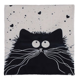 Cat Pen & Ink Style Cartoon Throw-Pillow Covers!