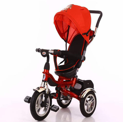 Tricycle Stroller with Folding Swivel Seat