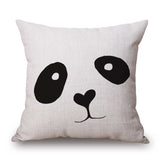 Black and White Patterned Pillow Covers
