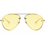 yellow aviators clear sunglasses trend amazon aviator mens with gold frame amazon tumblr frames fashion