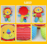 Cute Animal  Plush  Baby  Rattle