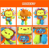 Cute Animal  Plush  Baby  Rattle
