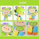 Cute Animal  Plush  Baby  Rattle
