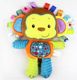 Cute Animal  Plush  Baby  Rattle
