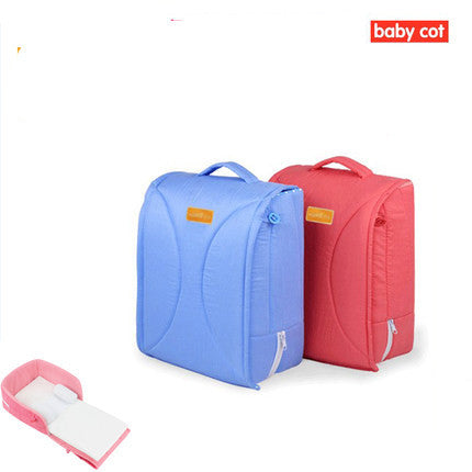 Portable Infant Crib cum Diaper Bag