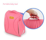 Portable Infant Crib cum Diaper Bag