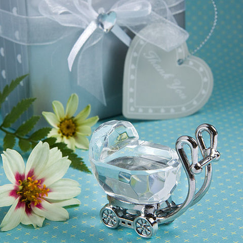 Crystal Carriage - Baptism/  Baby Shower Return Gift
